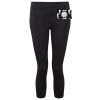 Women's TriDri® recycled performance leggings 3/4 length Thumbnail