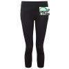 Women's TriDri® recycled performance leggings 3/4 length Thumbnail