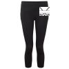 Women's TriDri® recycled performance leggings 3/4 length Thumbnail
