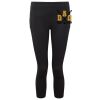 Women's TriDri® recycled performance leggings 3/4 length Thumbnail