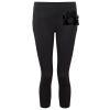 Women's TriDri® recycled performance leggings 3/4 length Thumbnail