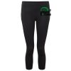 Women's TriDri® recycled performance leggings 3/4 length Thumbnail
