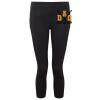 Women's TriDri® recycled performance leggings 3/4 length Thumbnail