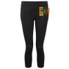 Women's TriDri® recycled performance leggings 3/4 length Thumbnail