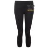 Women's TriDri® recycled performance leggings 3/4 length Thumbnail