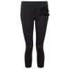 Women's TriDri® recycled performance leggings 3/4 length Thumbnail