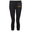 Women's TriDri® recycled performance leggings 3/4 length Thumbnail
