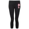 Women's TriDri® recycled performance leggings 3/4 length Thumbnail