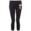 Women's TriDri® recycled performance leggings 3/4 length Thumbnail