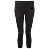Women's TriDri® recycled performance leggings 3/4 length Thumbnail