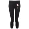 Women's TriDri® recycled performance leggings 3/4 length Thumbnail