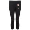 Women's TriDri® recycled performance leggings 3/4 length Thumbnail