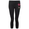 Women's TriDri® recycled performance leggings 3/4 length Thumbnail