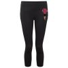 Women's TriDri® recycled performance leggings 3/4 length Thumbnail