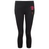 Women's TriDri® recycled performance leggings 3/4 length Thumbnail