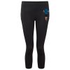Women's TriDri® recycled performance leggings 3/4 length Thumbnail