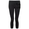 Women's TriDri® recycled performance leggings 3/4 length Thumbnail