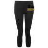 Women's TriDri® recycled performance leggings 3/4 length Thumbnail