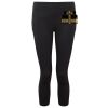 Women's TriDri® recycled performance leggings 3/4 length Thumbnail