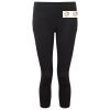 Women's TriDri® recycled performance leggings 3/4 length Thumbnail