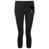 Women's TriDri® recycled performance leggings 3/4 length Thumbnail