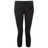 Women's TriDri® recycled performance leggings 3/4 length Thumbnail