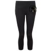Women's TriDri® recycled performance leggings 3/4 length Thumbnail