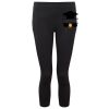 Women's TriDri® recycled performance leggings 3/4 length Thumbnail