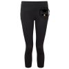 Women's TriDri® recycled performance leggings 3/4 length Thumbnail