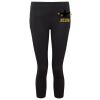 Women's TriDri® recycled performance leggings 3/4 length Thumbnail