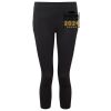 Women's TriDri® recycled performance leggings 3/4 length Thumbnail