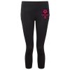 Women's TriDri® recycled performance leggings 3/4 length Thumbnail
