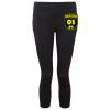 Women's TriDri® recycled performance leggings 3/4 length Thumbnail
