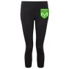 Women's TriDri® recycled performance leggings 3/4 length Thumbnail