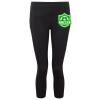 Women's TriDri® recycled performance leggings 3/4 length Thumbnail