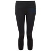 Women's TriDri® recycled performance leggings 3/4 length Thumbnail