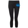 Women's TriDri® recycled performance leggings 3/4 length Thumbnail