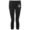 Women's TriDri® recycled performance leggings 3/4 length Thumbnail