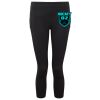 Women's TriDri® recycled performance leggings 3/4 length Thumbnail