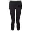Women's TriDri® recycled performance leggings 3/4 length Thumbnail