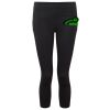 Women's TriDri® recycled performance leggings 3/4 length Thumbnail