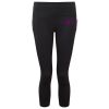 Women's TriDri® recycled performance leggings 3/4 length Thumbnail