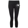 Women's TriDri® recycled performance leggings 3/4 length Thumbnail