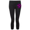 Women's TriDri® recycled performance leggings 3/4 length Thumbnail