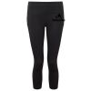 Women's TriDri® recycled performance leggings 3/4 length Thumbnail