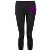 Women's TriDri® recycled performance leggings 3/4 length Thumbnail