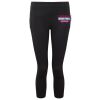 Women's TriDri® recycled performance leggings 3/4 length Thumbnail