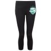 Women's TriDri® recycled performance leggings 3/4 length Thumbnail