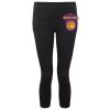 Women's TriDri® recycled performance leggings 3/4 length Thumbnail