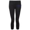 Women's TriDri® recycled performance leggings 3/4 length Thumbnail